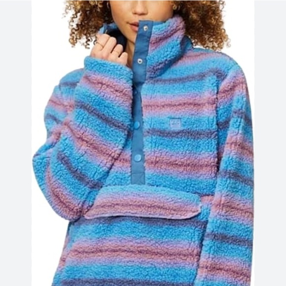 Billabong Adventure Division Switchback Sherpa Fleece pullover - Picture 1 of 16